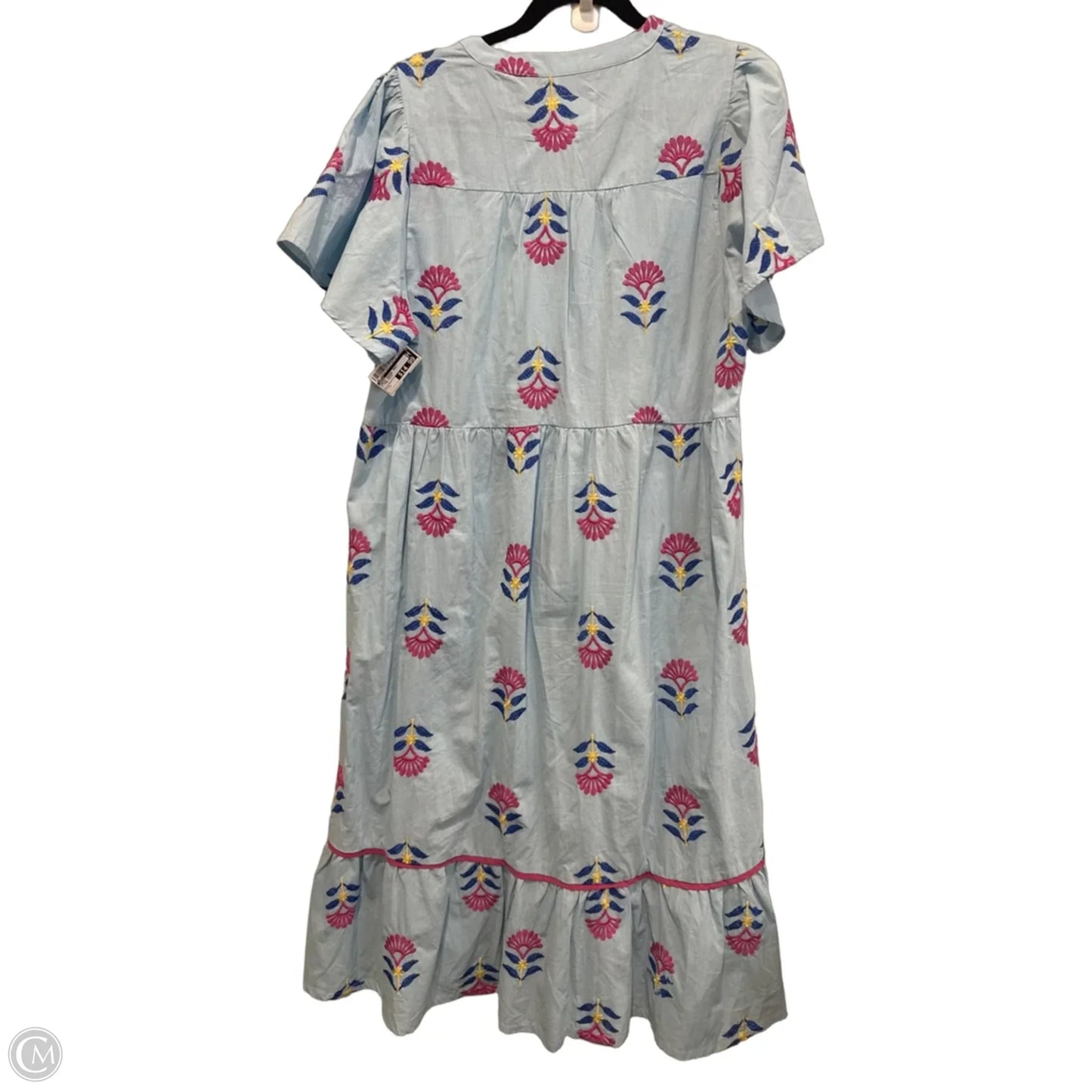 Dress Casual Maxi By Umgee In Floral Print, Size: L