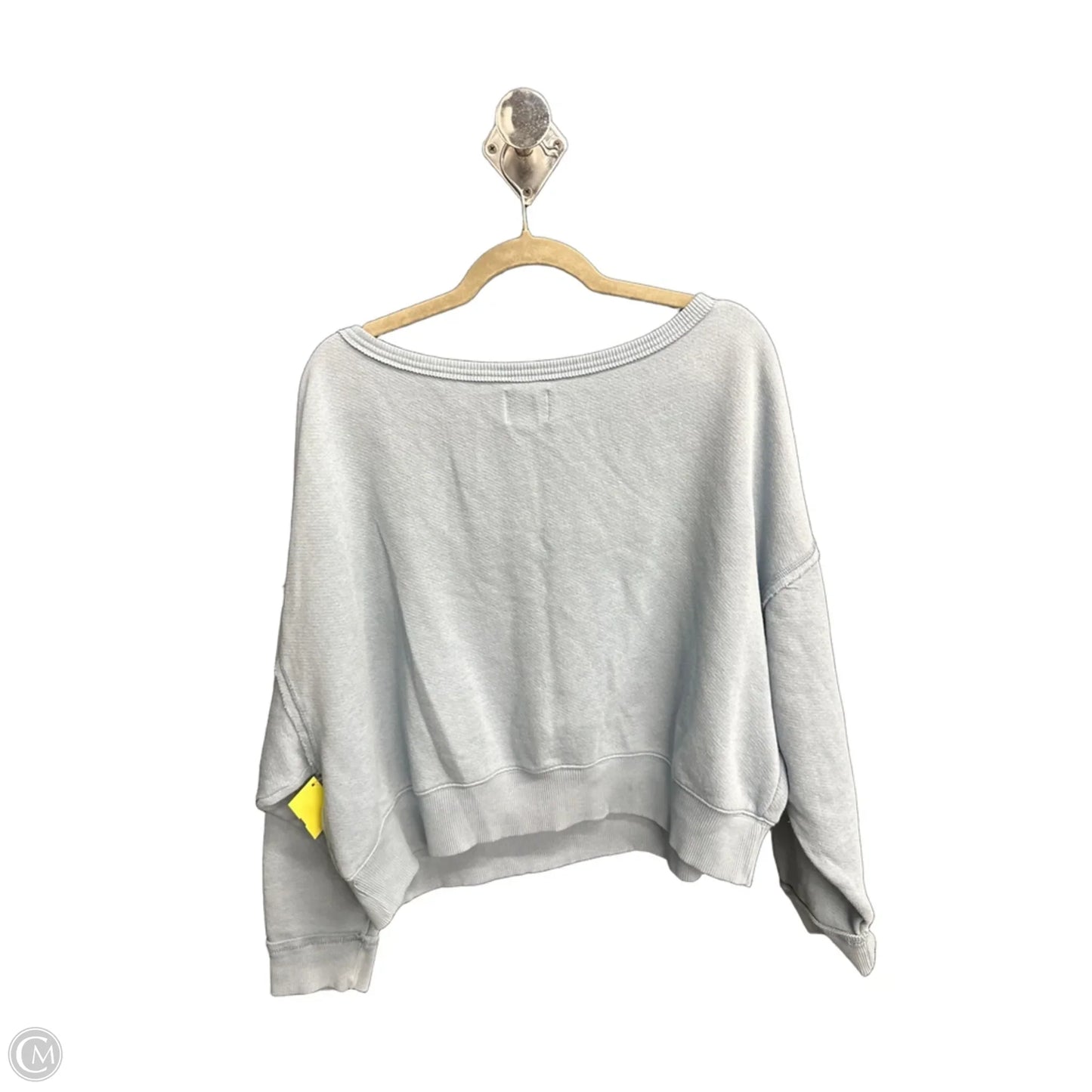 Top Long Sleeve By American Eagle In Blue, Size: L