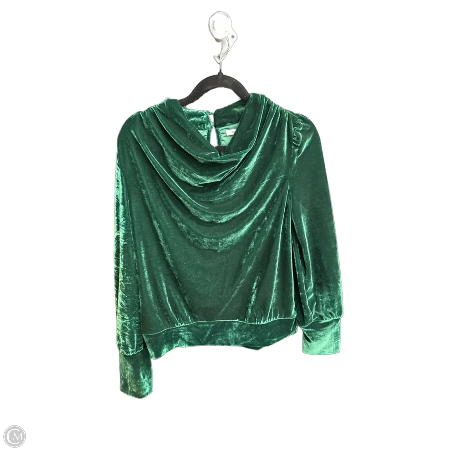 Top Long Sleeve By Clothes Mentor In Green, Size: S