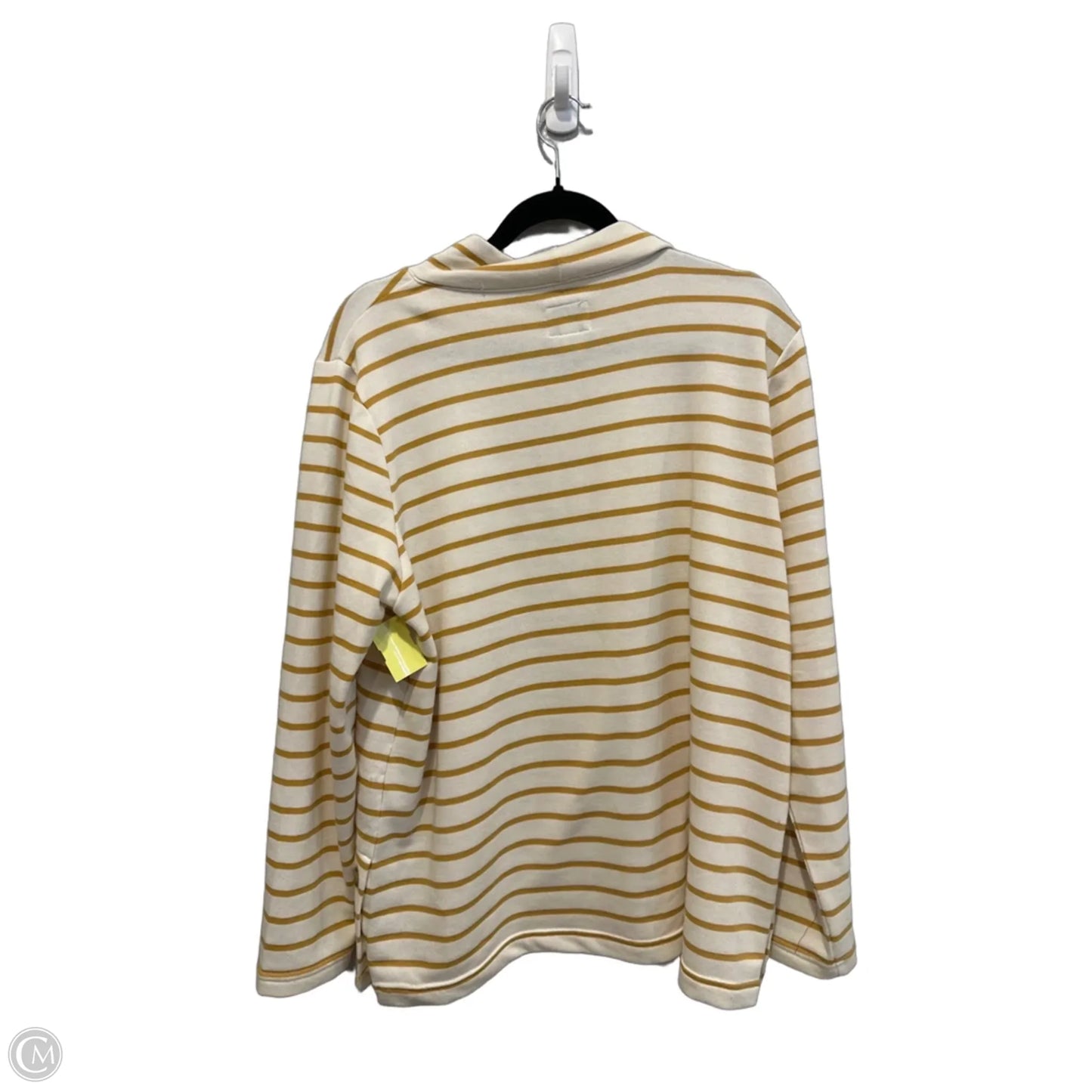 Top Long Sleeve By St Johns Bay In Striped Pattern, Size: Xl