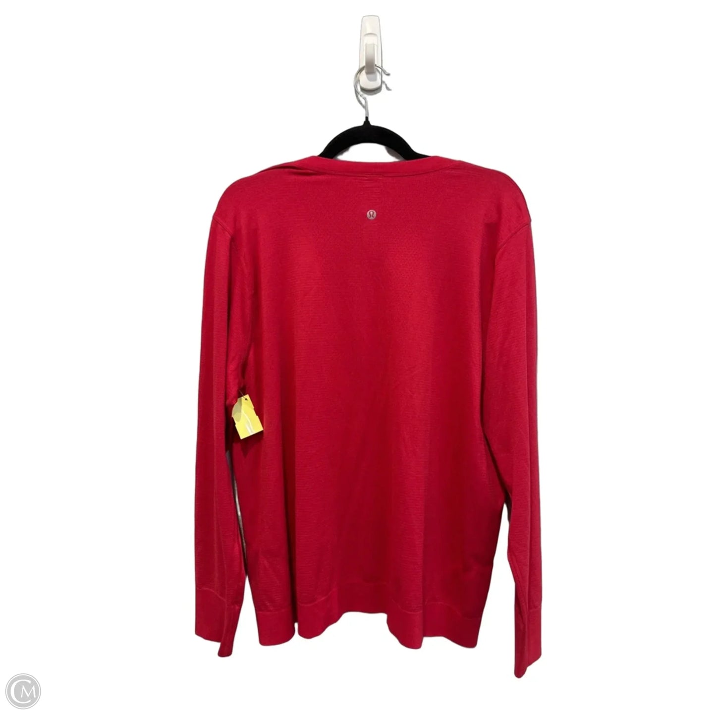 Top Long Sleeve By Lululemon In Pink, Size: Xl