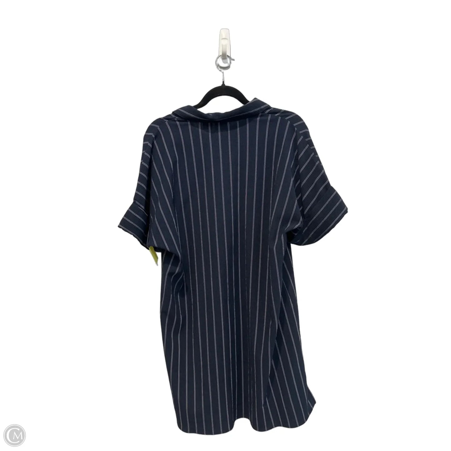 Dress Casual Short By Chicos In Striped Pattern, Size: L