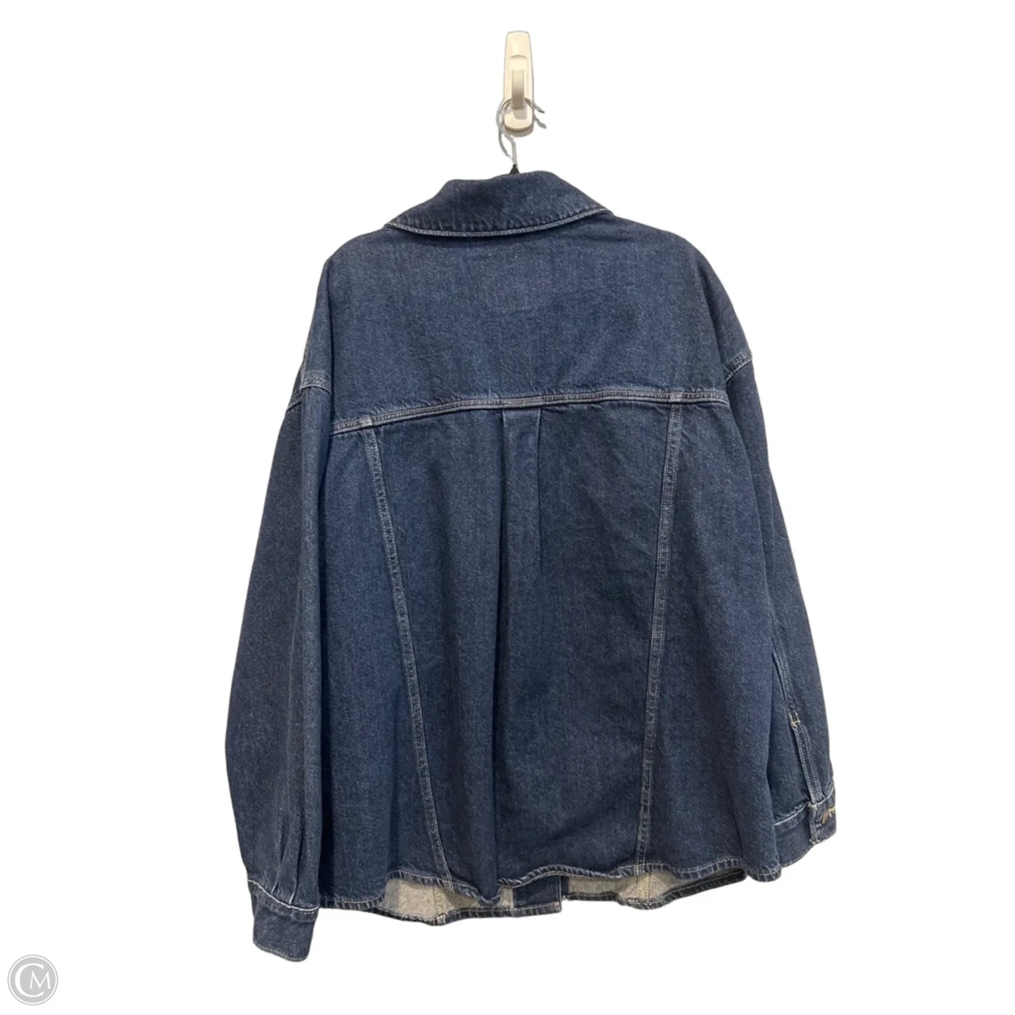 Jacket Denim By Levis In Blue Denim, Size: L