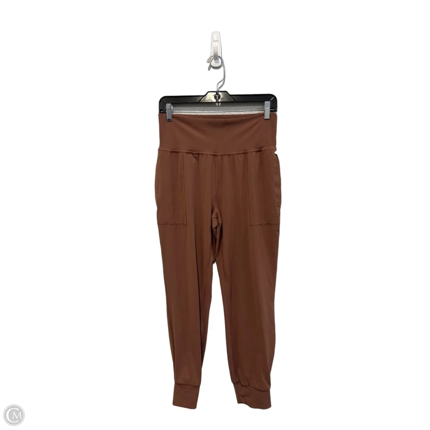 Athletic Leggings By Athleta In Mauve, Size: M