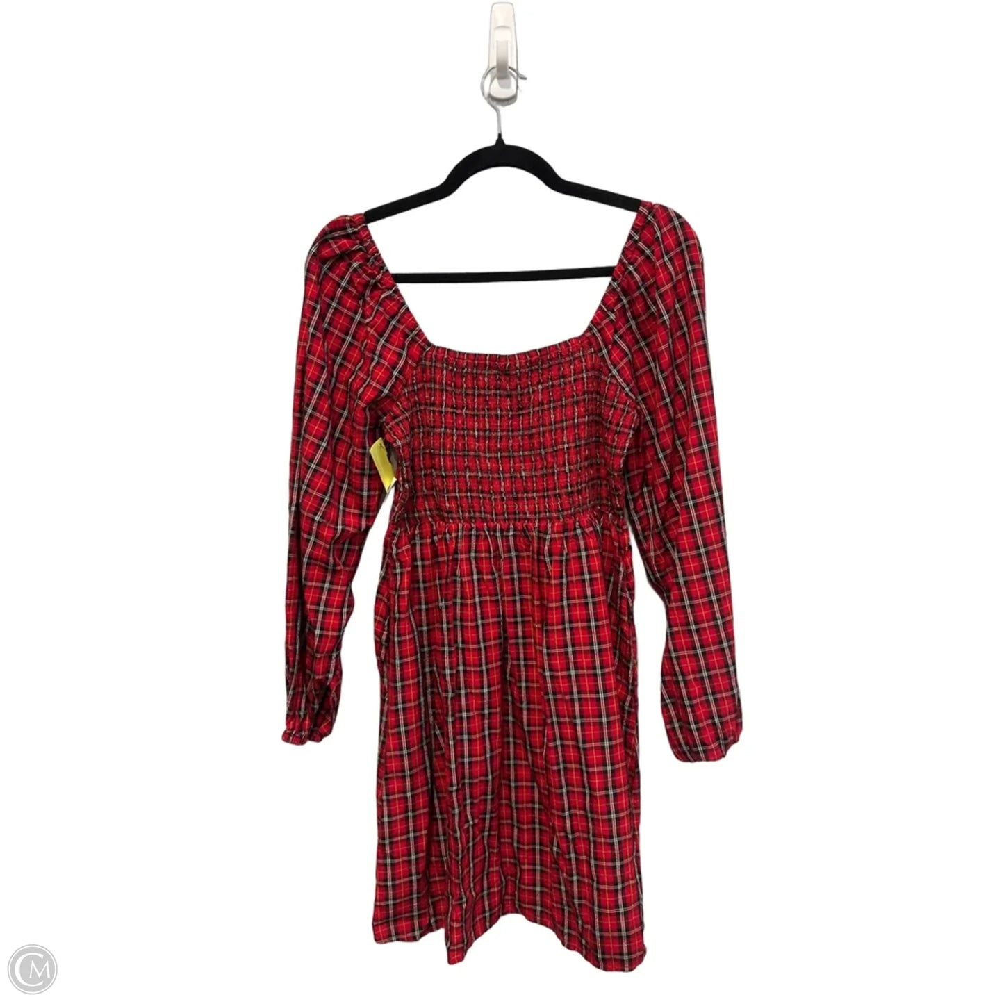 Dress Casual Short By Old Navy In Plaid Pattern, Size: M
