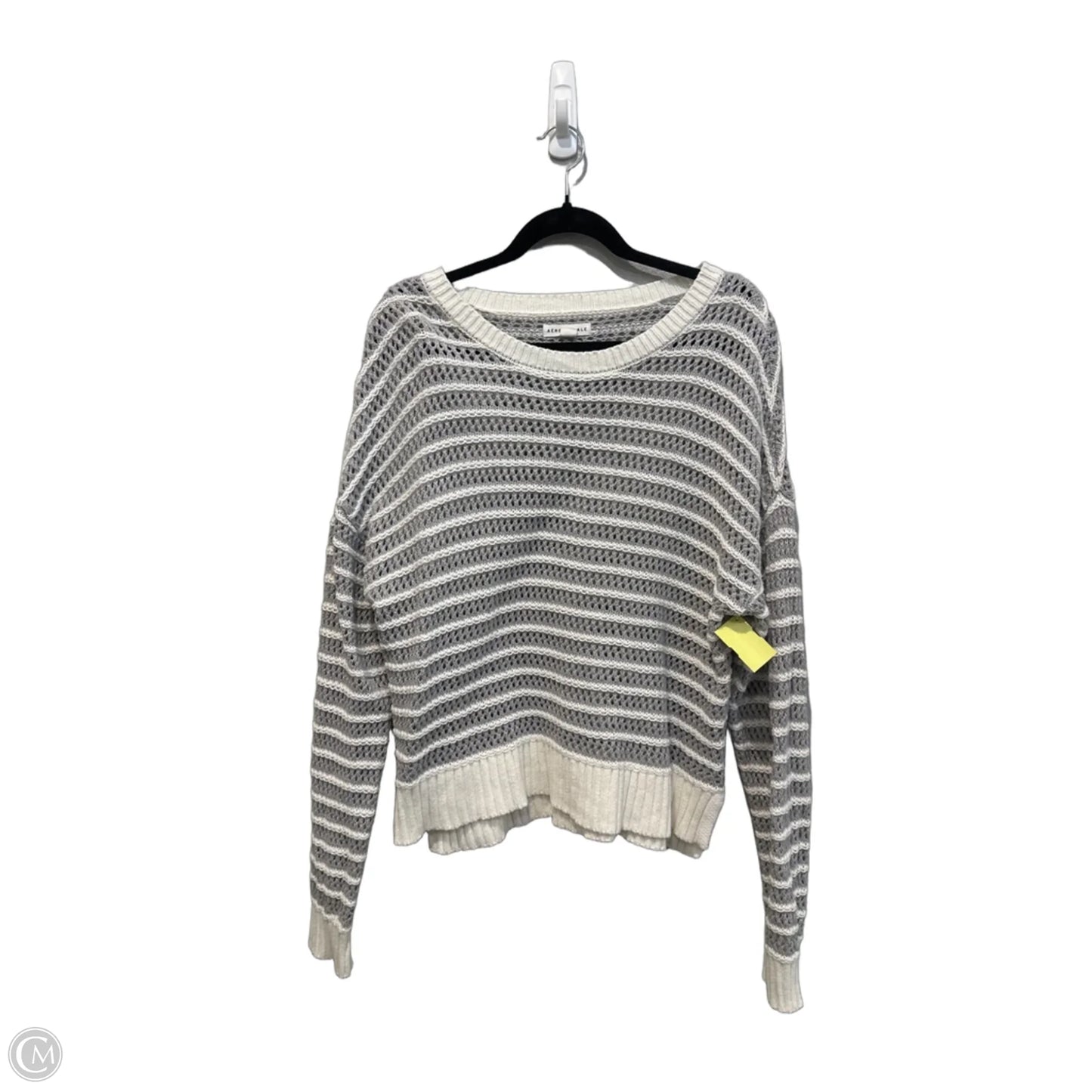 Sweater By Aeropostale In Striped Pattern, Size: L