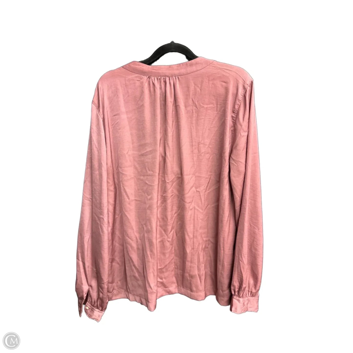 Top Long Sleeve By Gap In Mauve, Size: L
