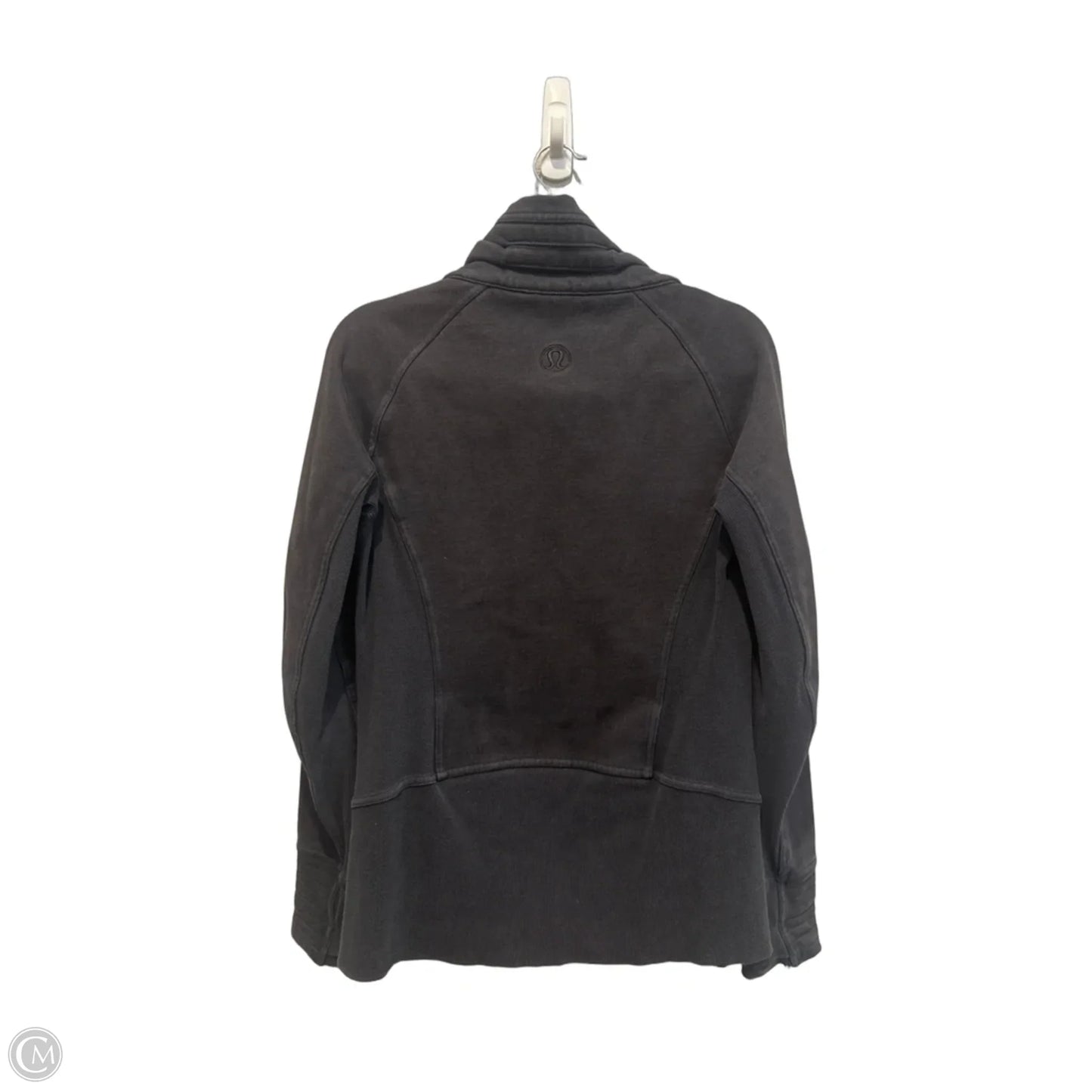 Athletic Jacket By Lululemon In Black, Size: M