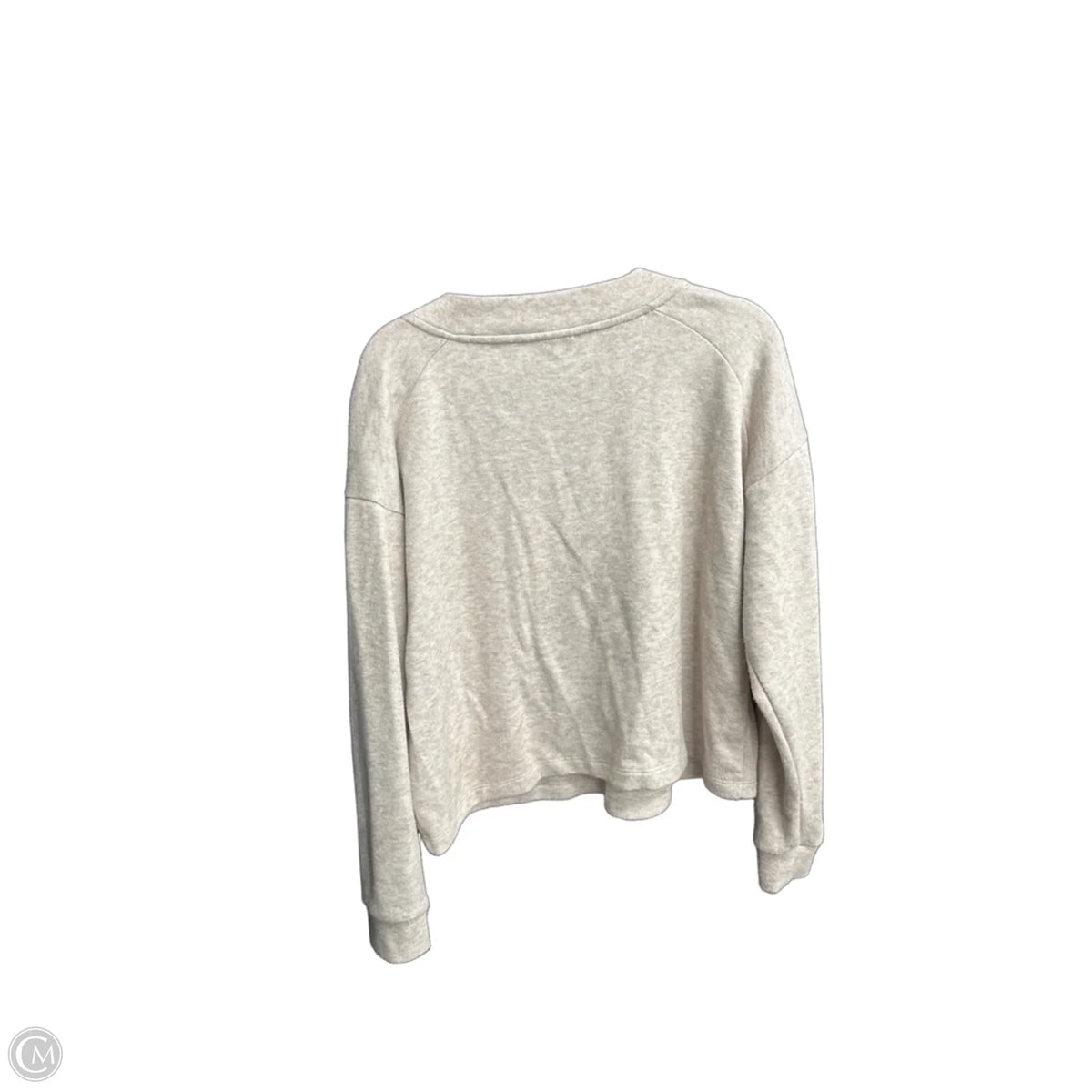 Top Long Sleeve By Universal Thread In Tan, Size: L