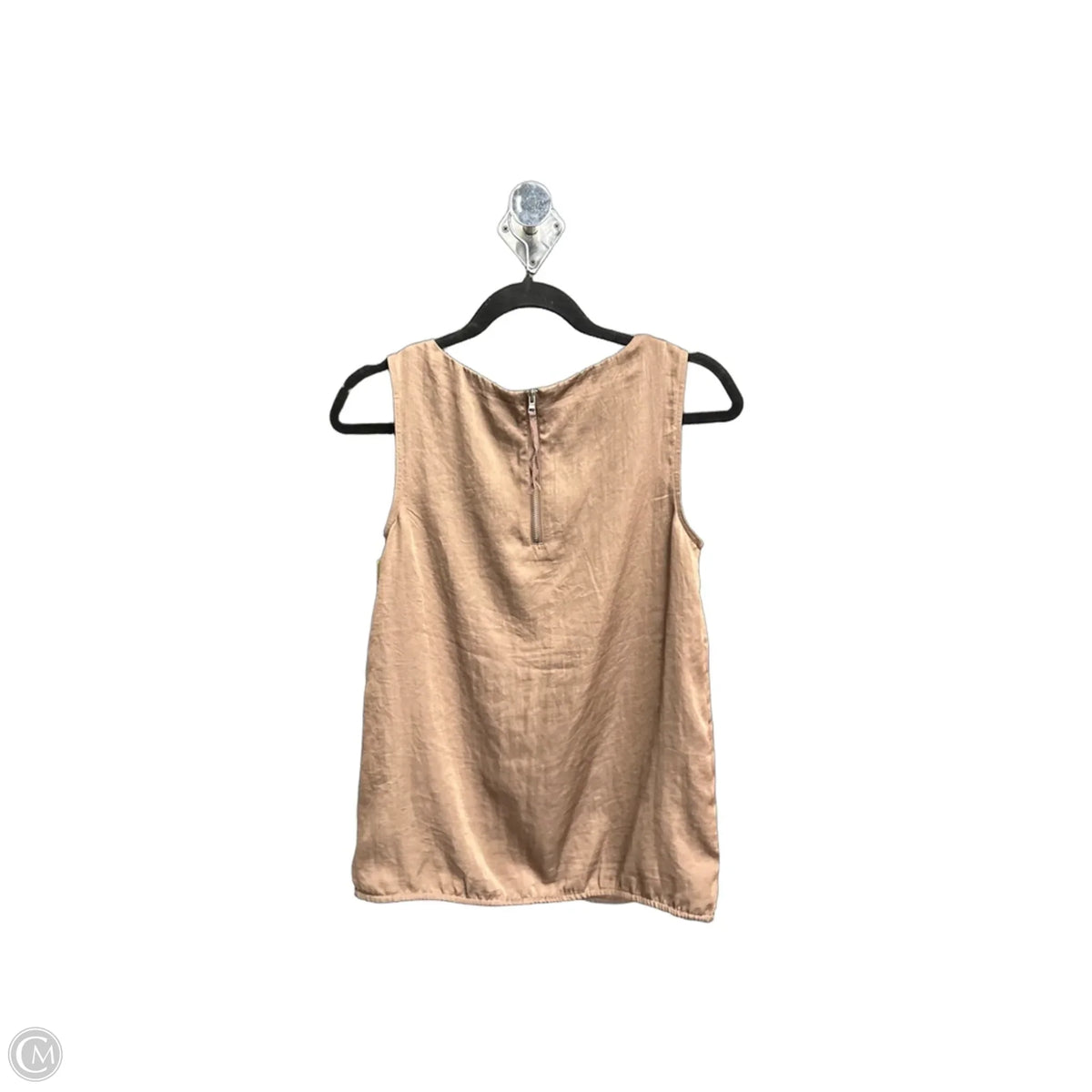 Top Sleeveless By Loft In Brown, Size: S