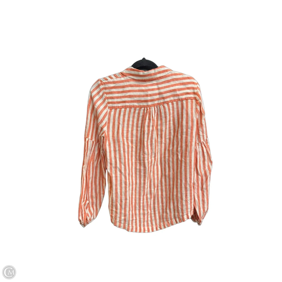 Top Long Sleeve By Boden In Striped Pattern, Size: S
