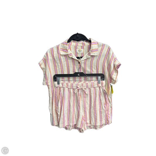 Shorts Set By Marine Layer In Striped Pattern, Size: S