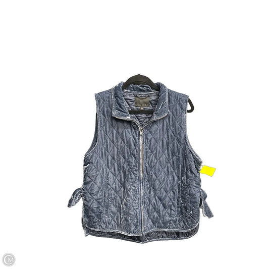 Vest Other By Banana Republic In Navy, Size: L