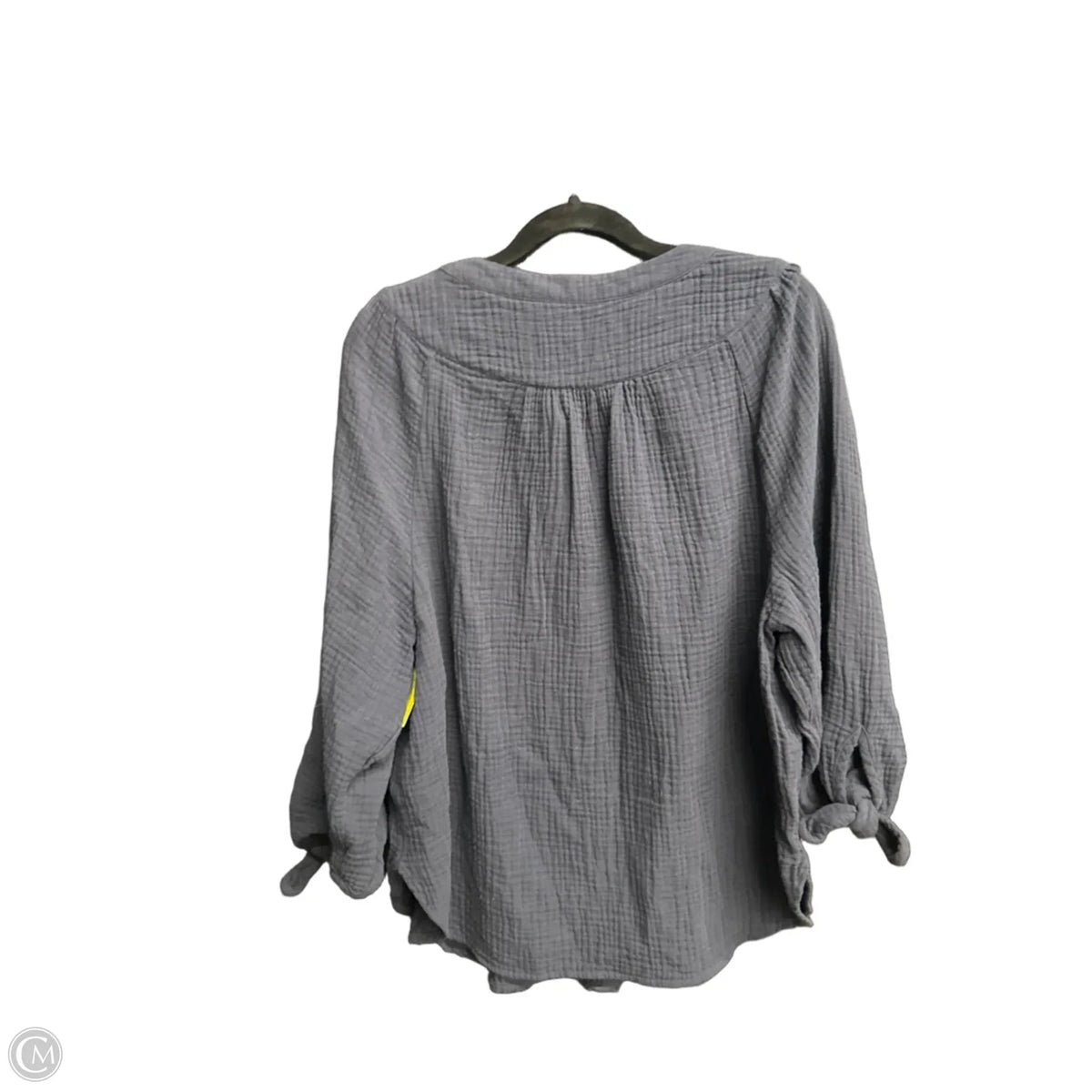 Top Long Sleeve By Talbots In Navy, Size: M
