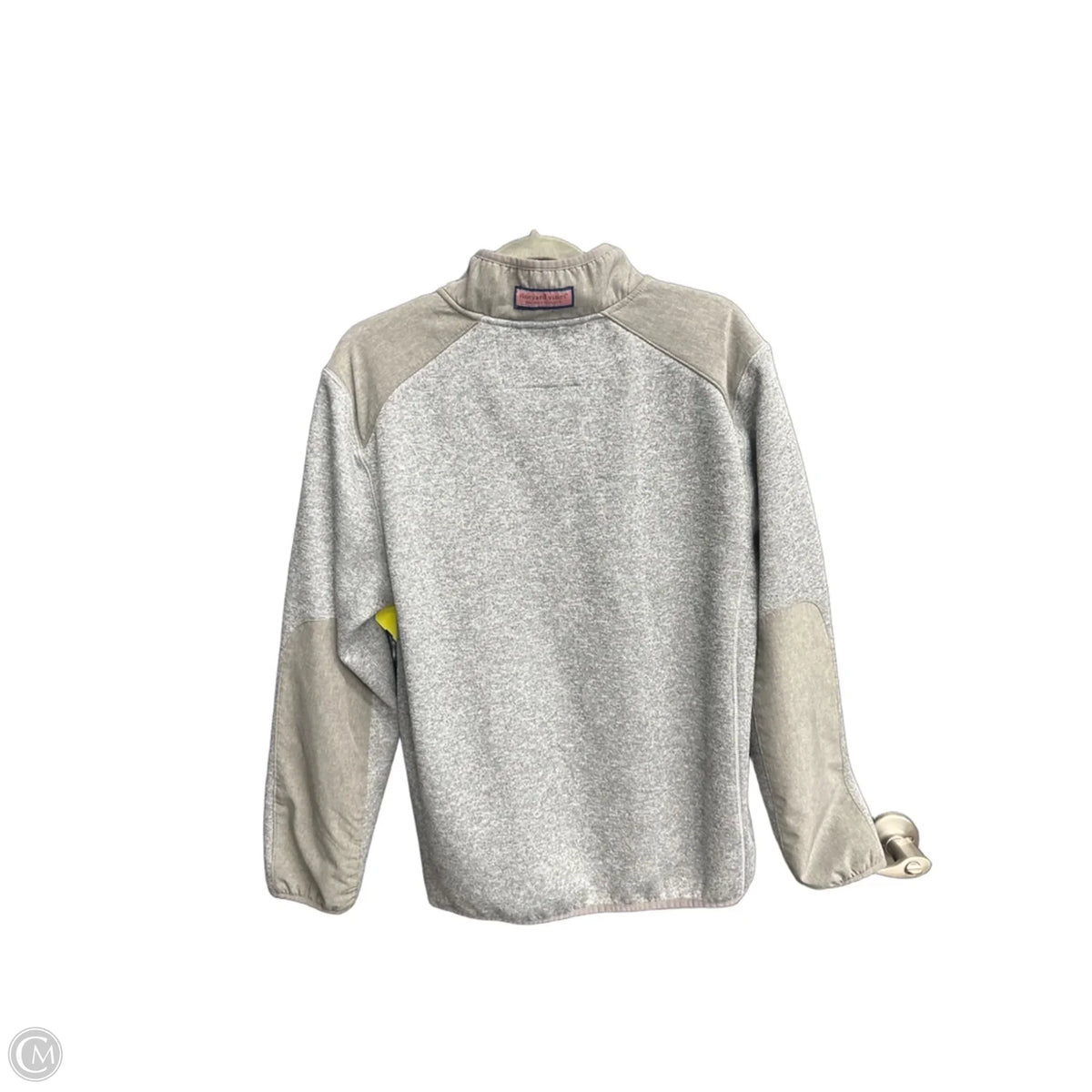 Sweatshirt Collar By Vineyard Vines In Grey, Size: M