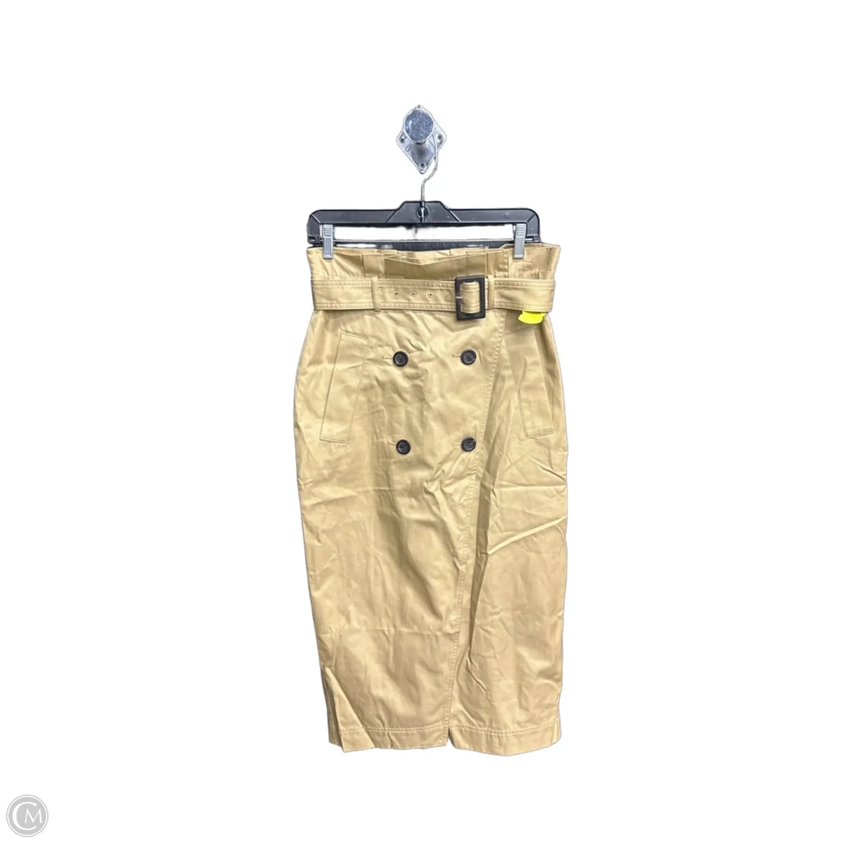 Skirt Midi By Loft In Tan, Size: 6
