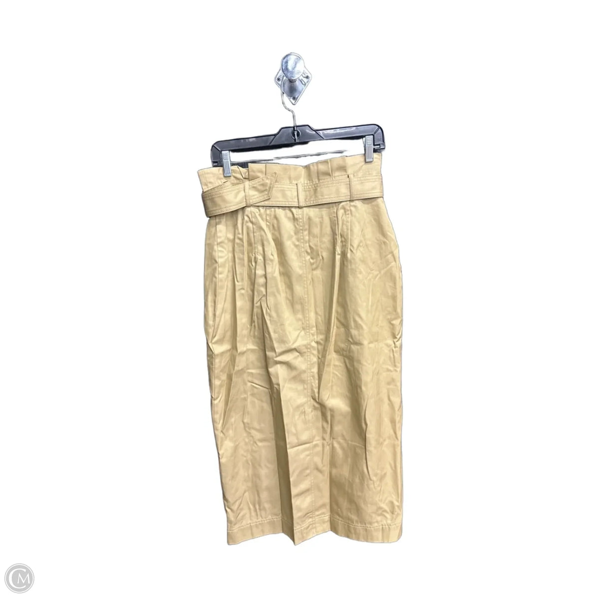 Skirt Midi By Loft In Tan, Size: 6