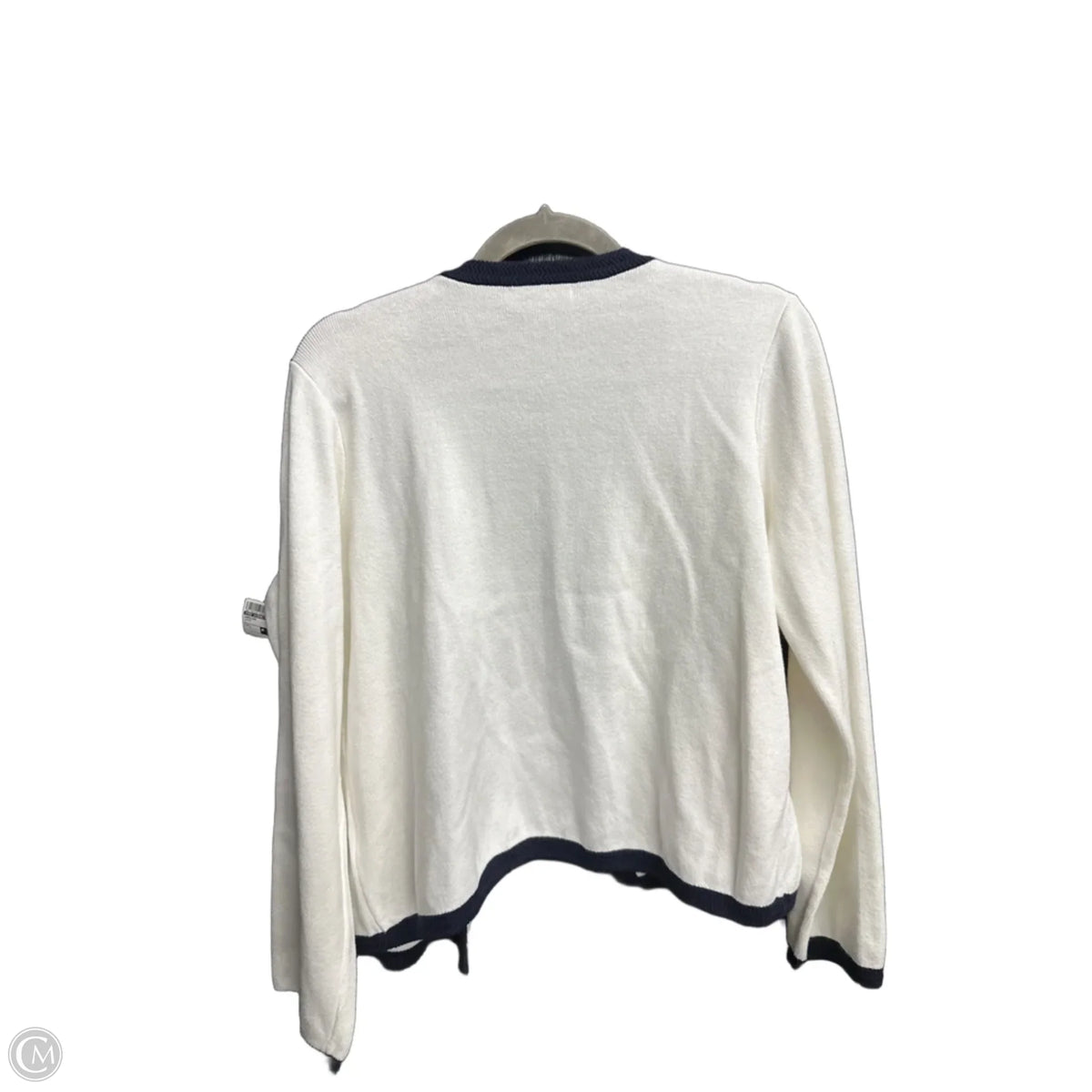 Cardigan By Free Assembly In White, Size: L