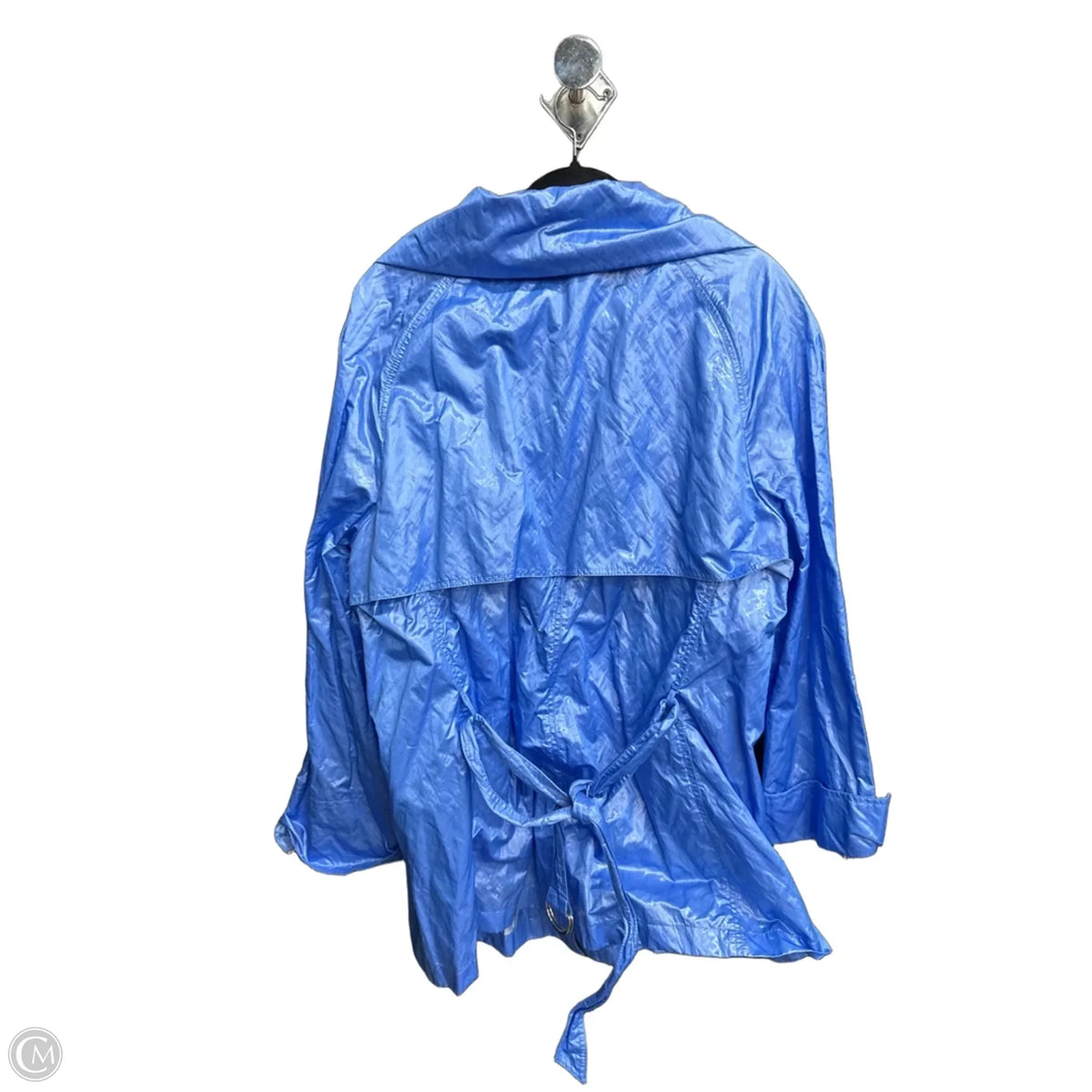 Jacket Designer By Lafayette 148 In Blue, Size: 2x