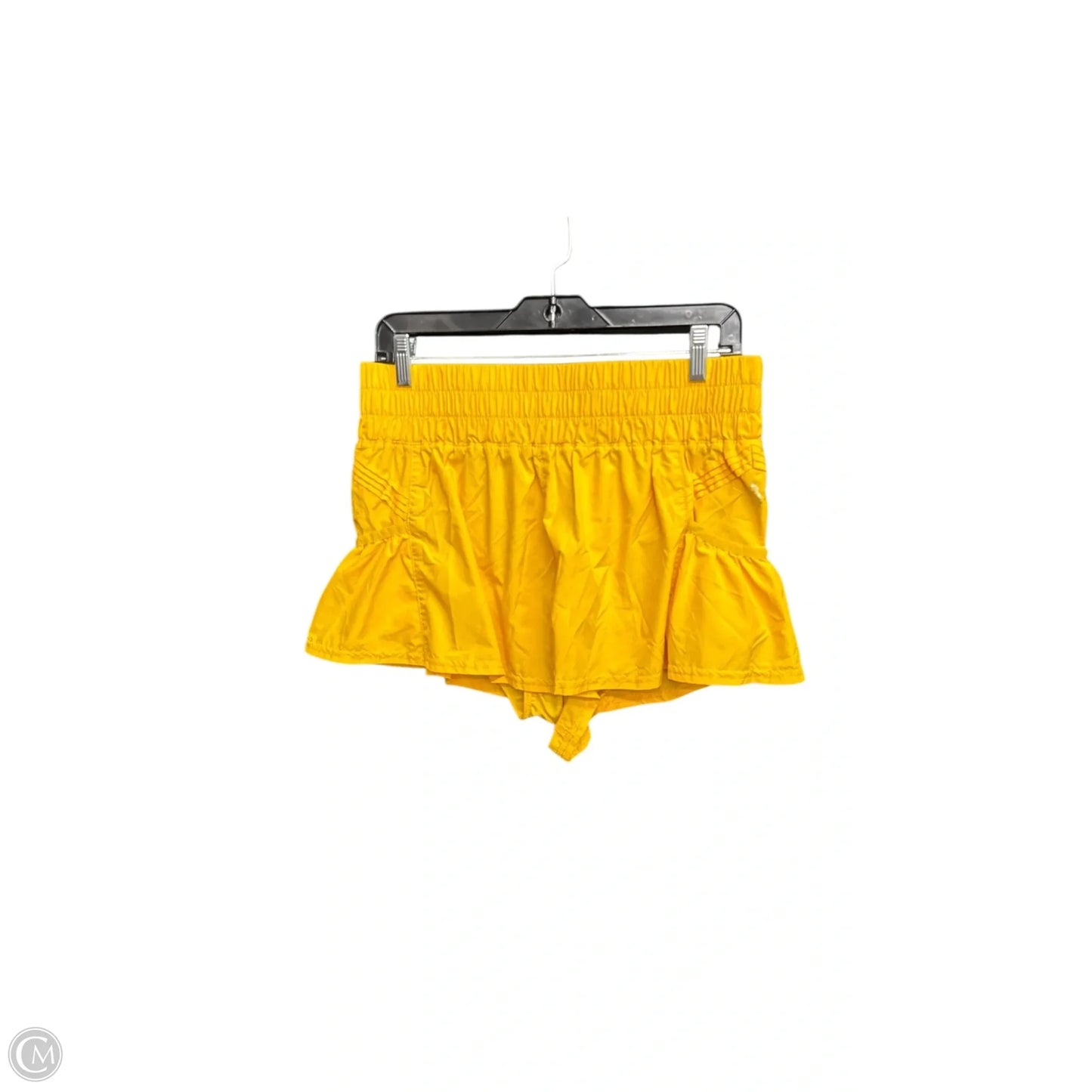 Athletic Shorts By Free People In Yellow, Size: M