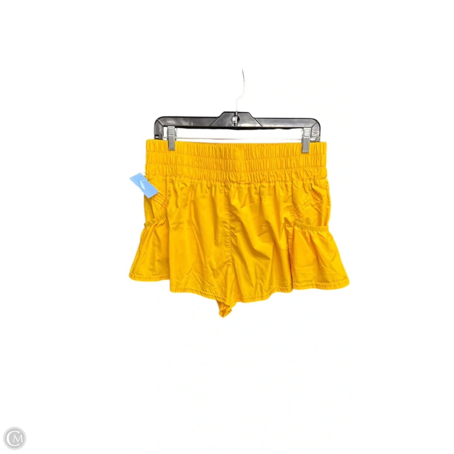 Athletic Shorts By Free People In Yellow, Size: M