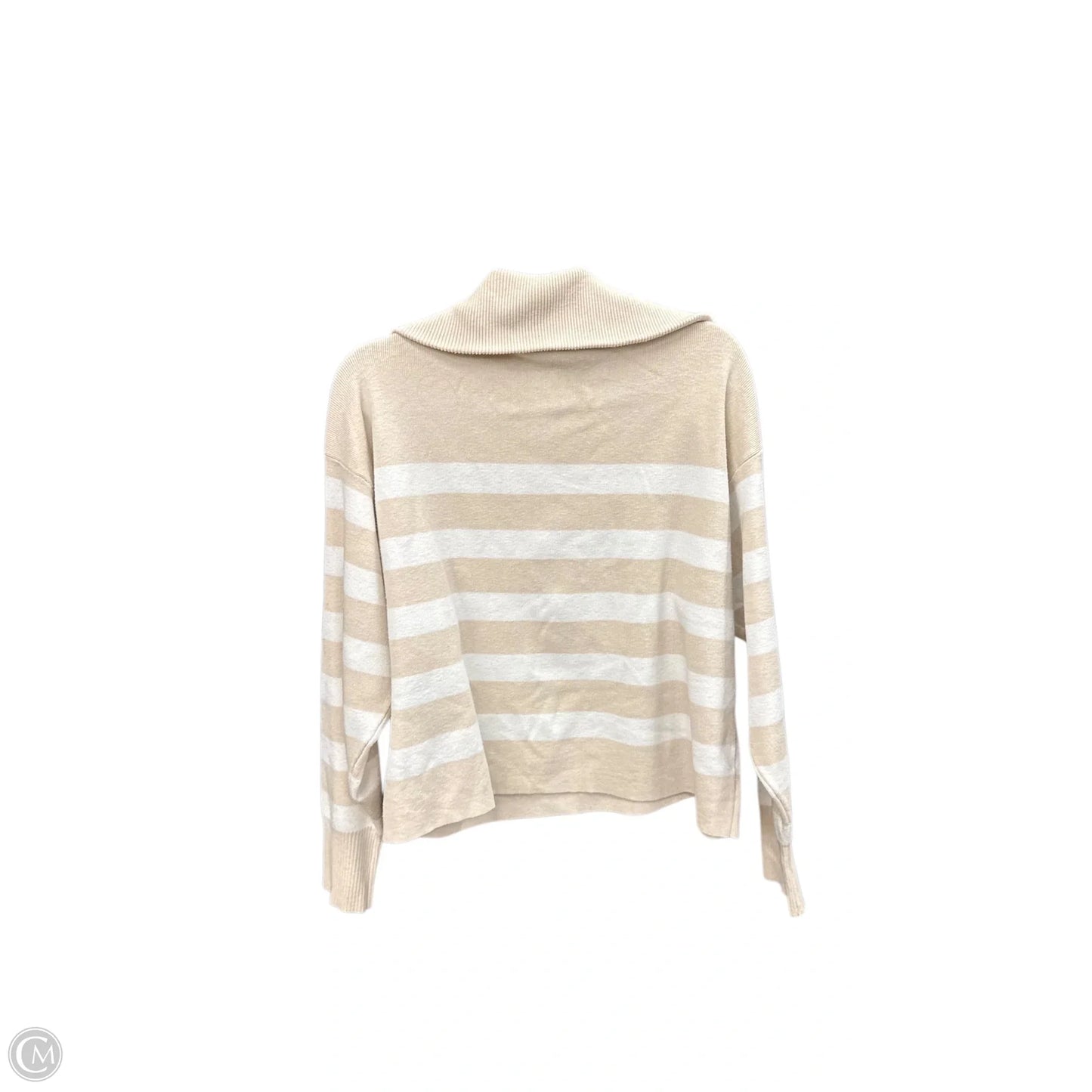 Sweater By Sincerely Jules In Cream & Tan, Size: M