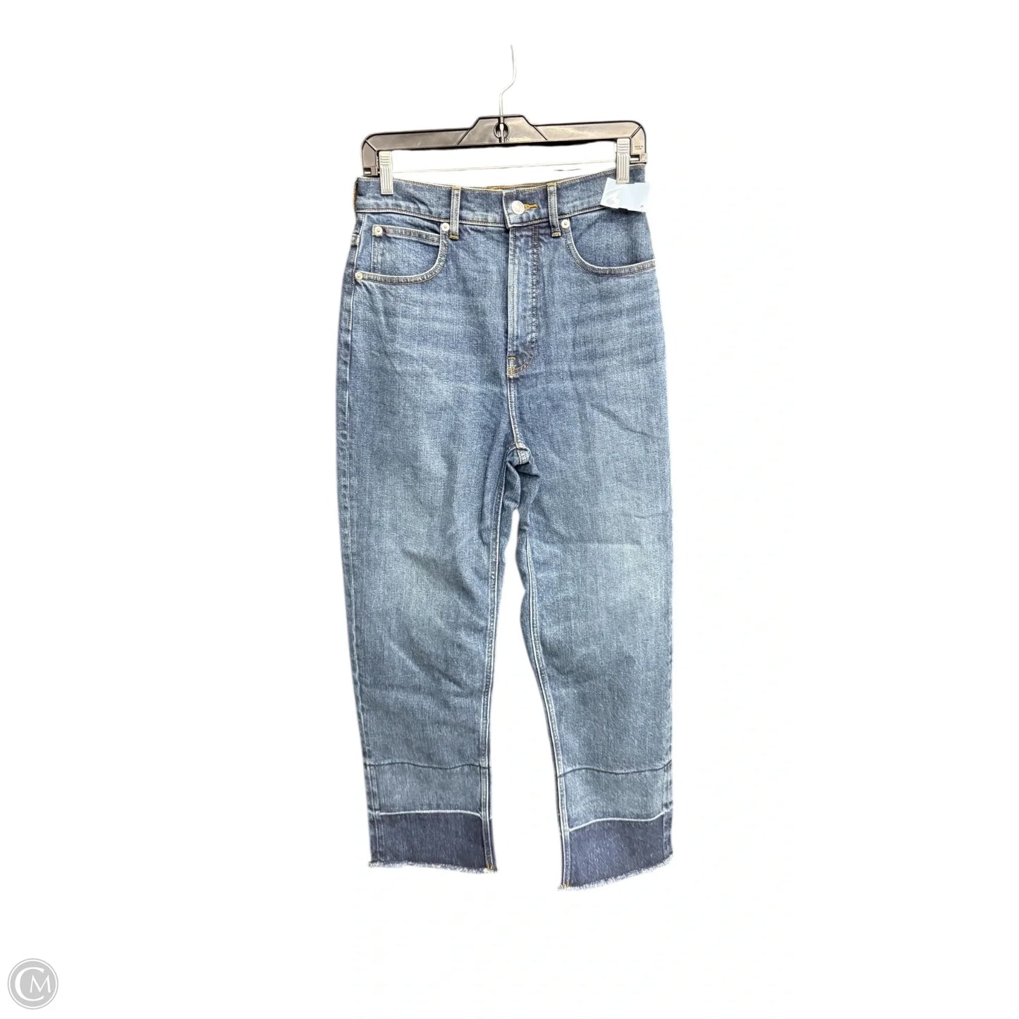 Jeans Straight By Everlane In Blue Denim, Size: 6