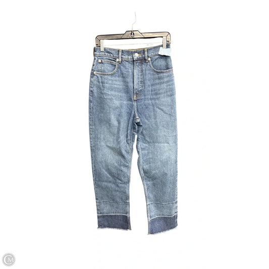 Jeans Straight By Everlane In Blue Denim, Size: 6