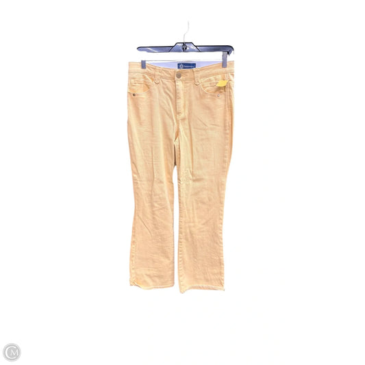 Jeans Straight By Democracy In Yellow, Size: 6