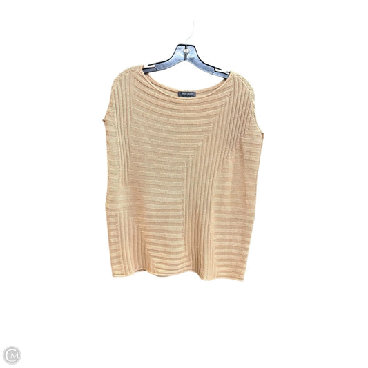 Sweater Short Sleeve By White House Black Market In Beige, Size: S