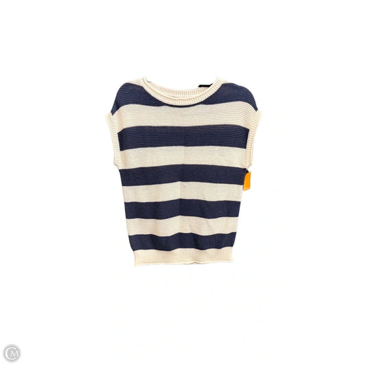 Top Sleeveless By Loft In Cream, Size: Xsp