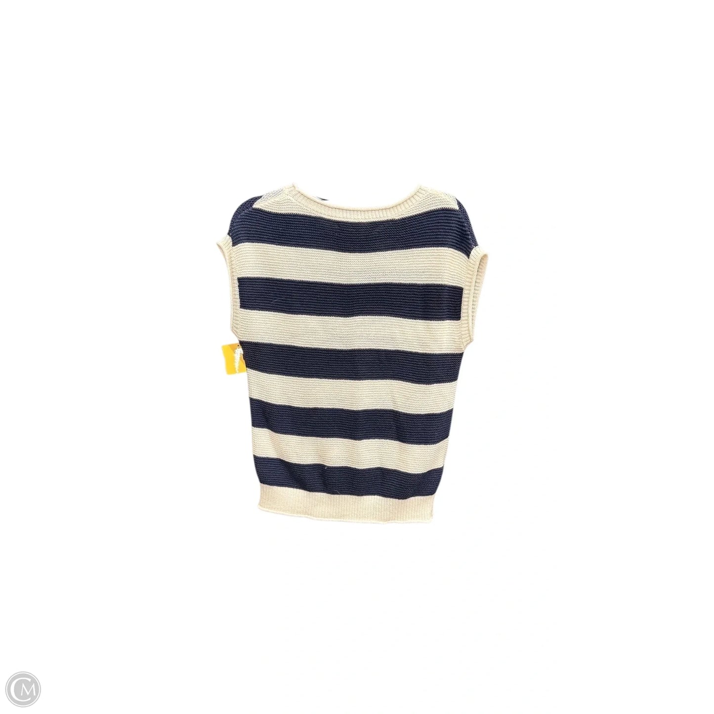 Top Sleeveless By Loft In Cream, Size: Xsp