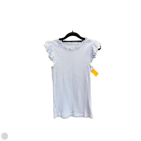 Top Sleeveless By Loft In Blue, Size: S