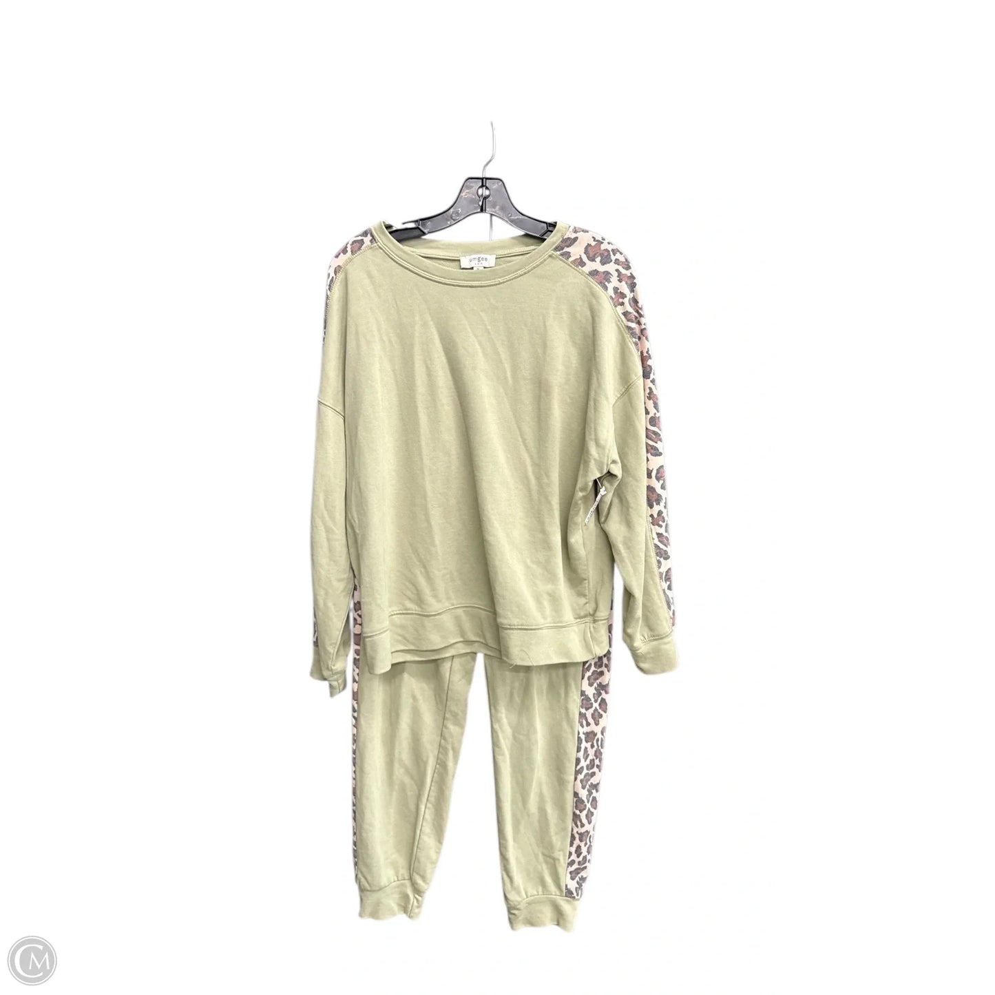 Pants Set 2pc By Umgee In Green, Size: M