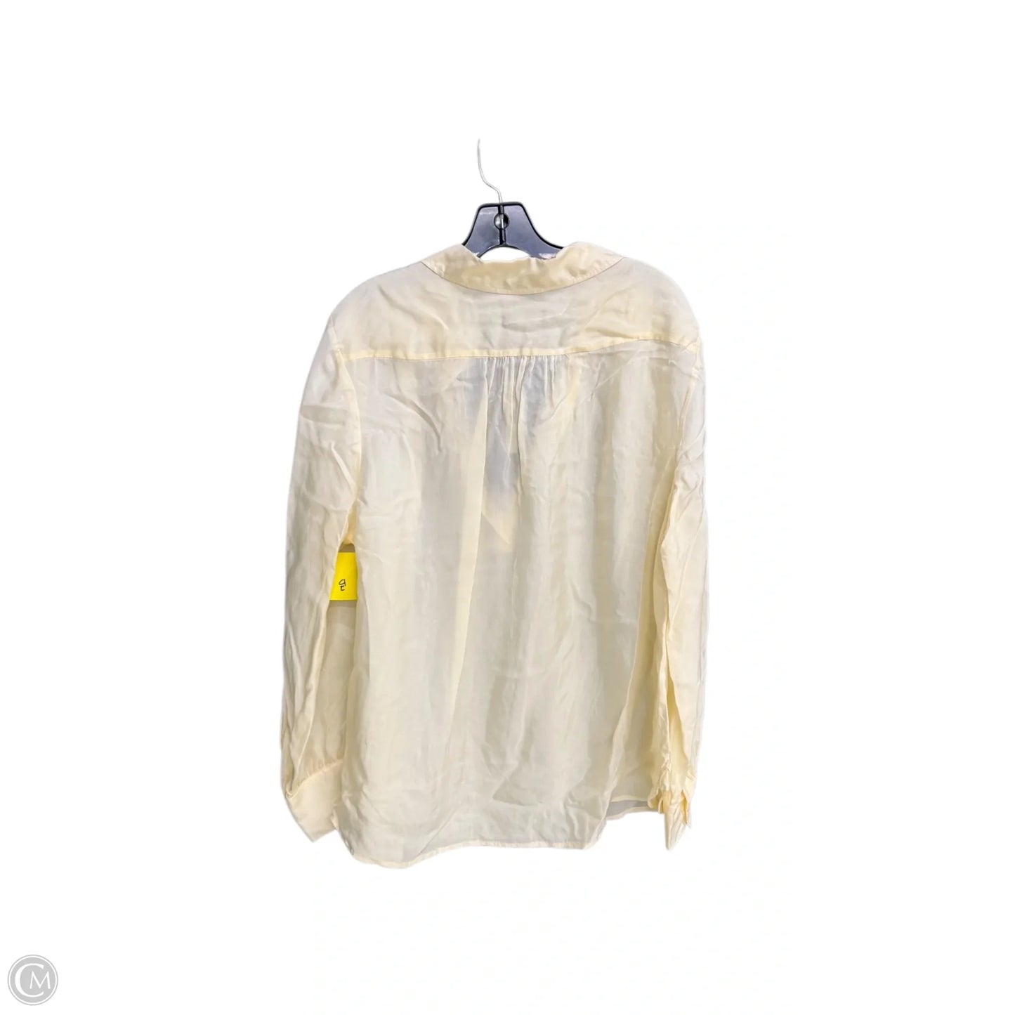 Top Long Sleeve By J. Crew In Yellow, Size: Xl