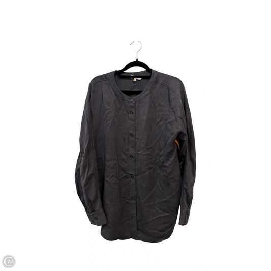 Top Long Sleeve By Lou And Grey In Grey, Size: S