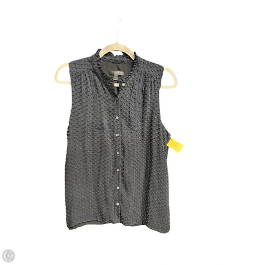 Top Sleeveless By J. Crew In Black, Size: L