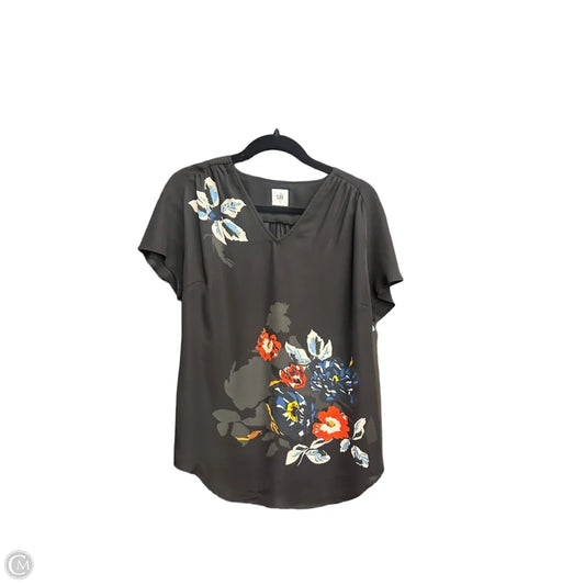Top Short Sleeve By Cabi In Black, Size: S