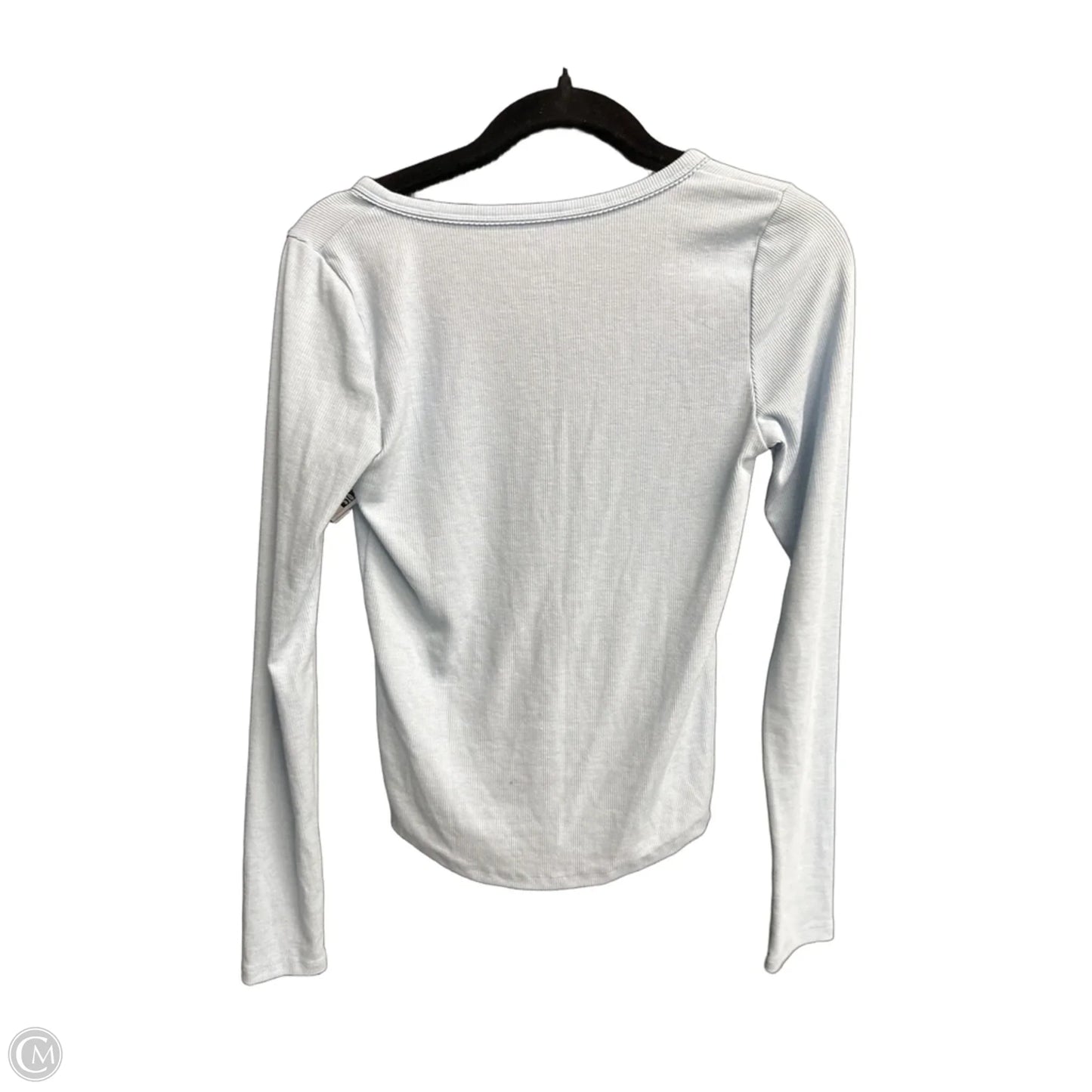Top Long Sleeve By American Eagle In Blue, Size: M