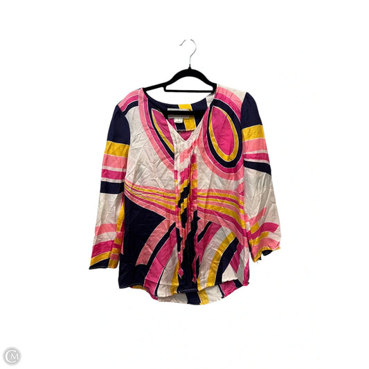 Top Long Sleeve By Julie Brown In Multi-colored, Size: Xs