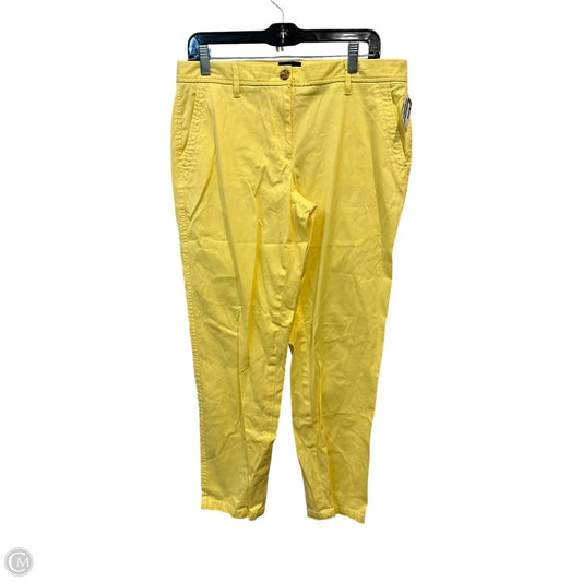 Pants Chinos & Khakis By Talbots In Yellow, Size: 8