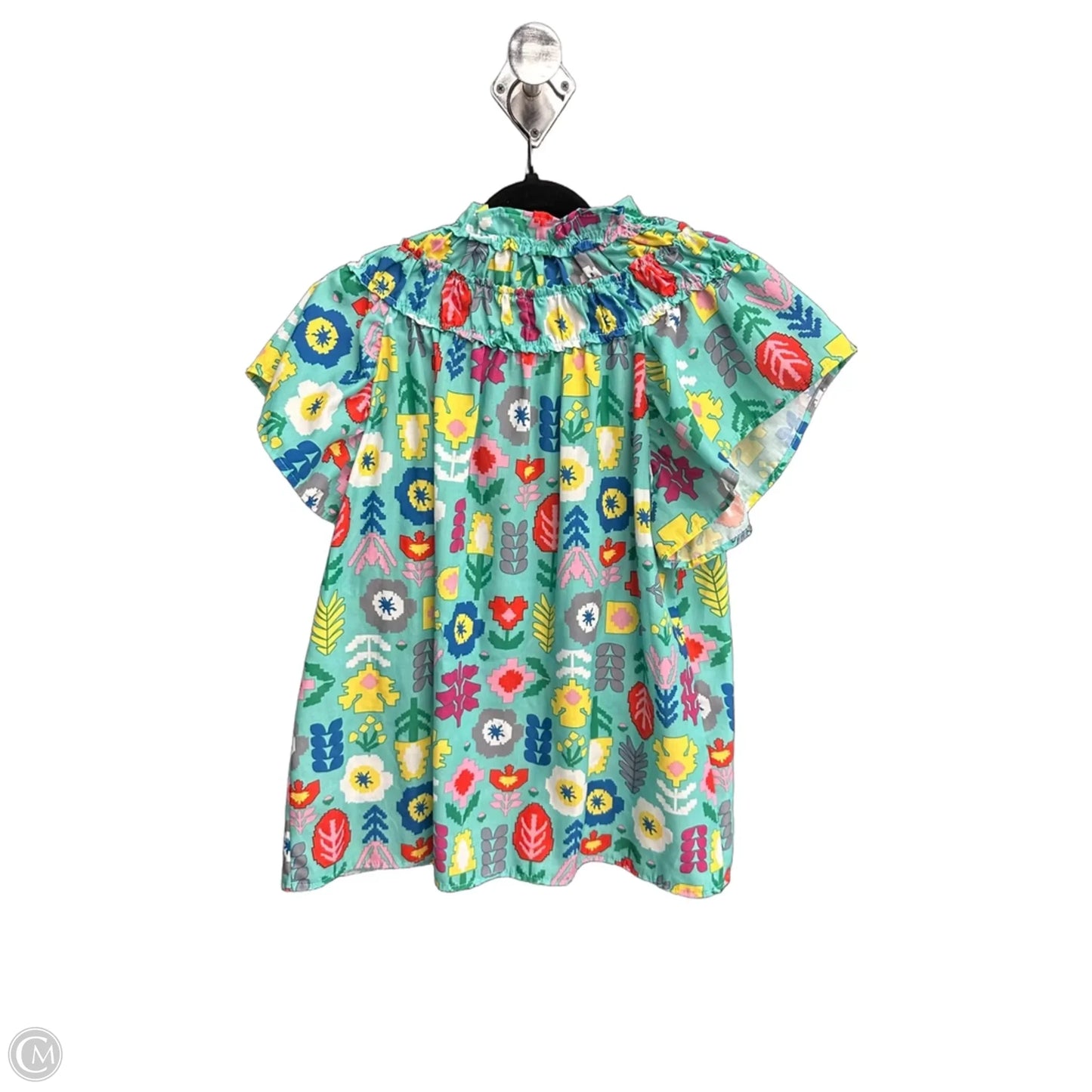 Top Sleeveless By Clothes Mentor In Geometric Pattern, Size: Xl