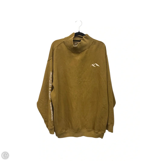 Sweatshirt Collar By Aerie In Green, Size: L