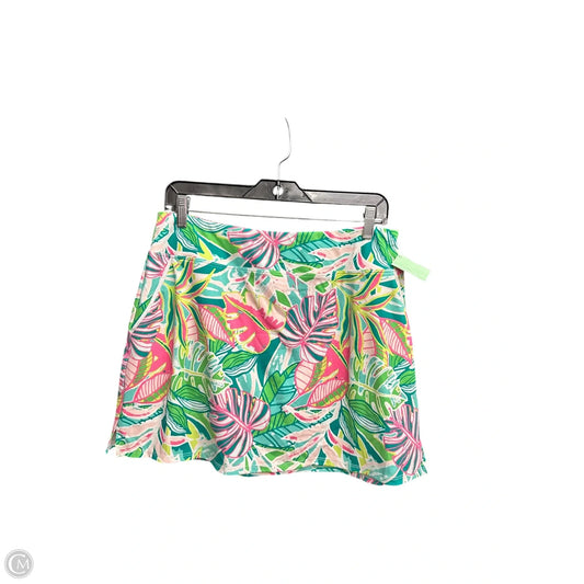 Athletic Skort By Sigrid Olsen In Tropical Print, Size: L