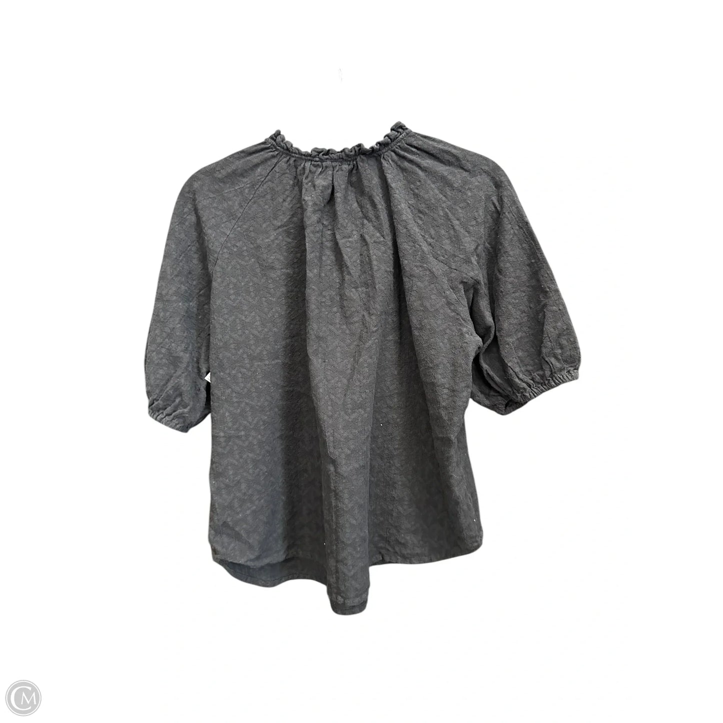 Top Short Sleeve By Knox Rose In Black, Size: M