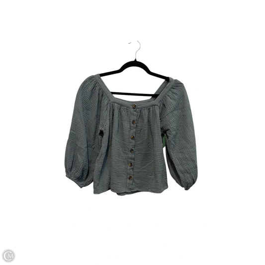 Top Short Sleeve By Clothes Mentor In Green, Size: S