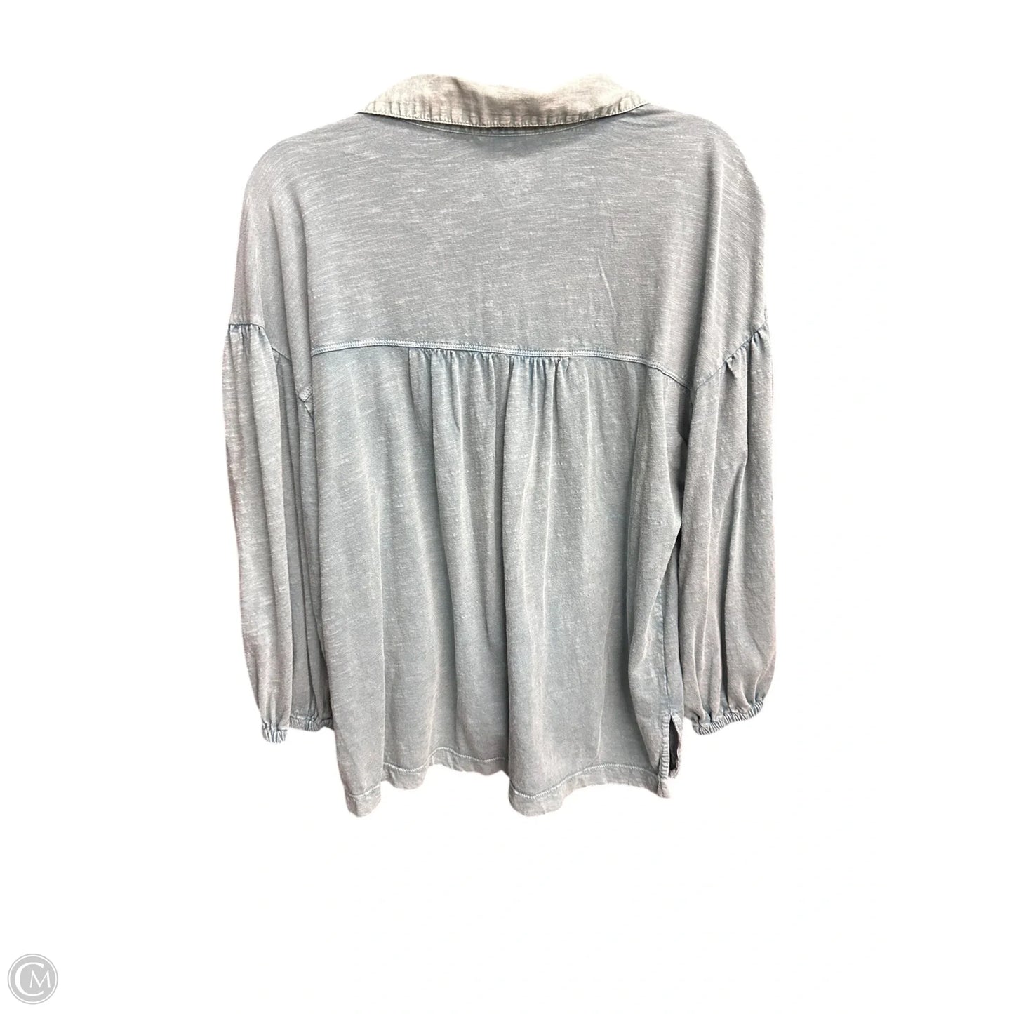 Top 3/4 Sleeve By Pilcro In Green, Size: M