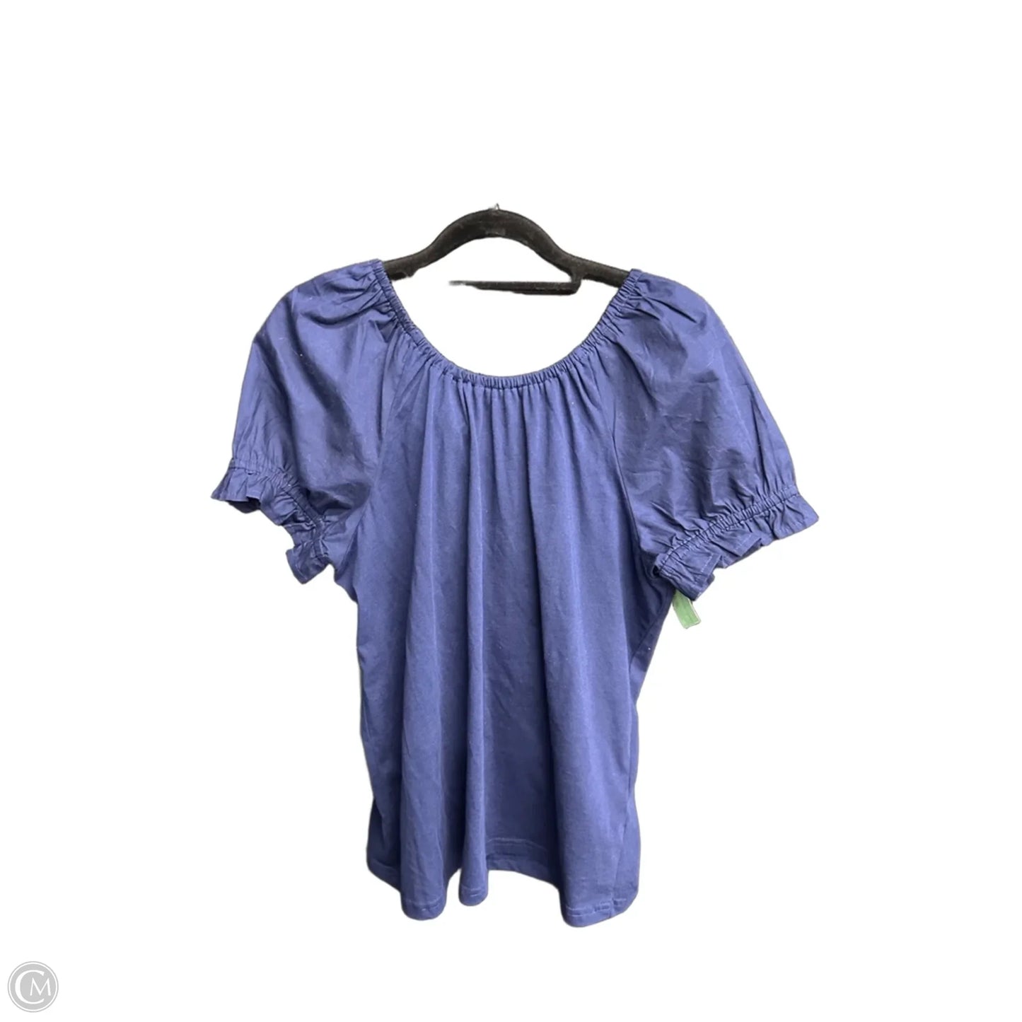 Top Short Sleeve By J. Crew In Navy, Size: S