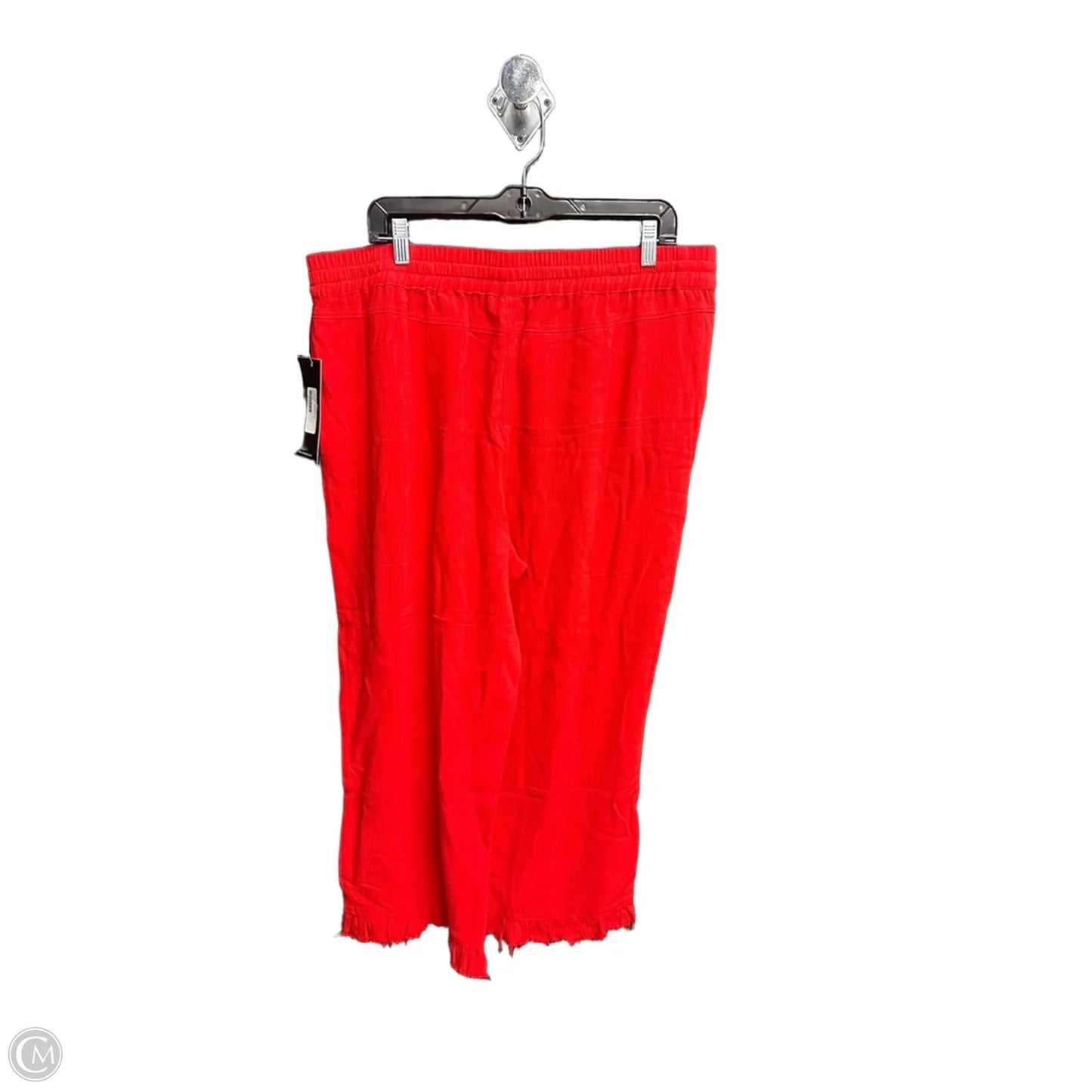 Pants Linen By Clothes Mentor In Red, Size: 14
