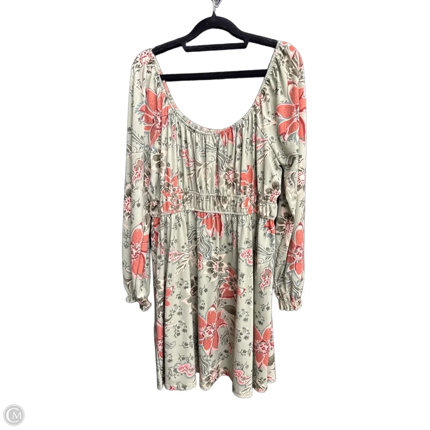 Dress Casual Short By No Barriers In Floral Print, Size: 2x